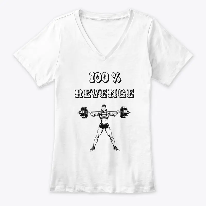 100% REVENGE GYM GIRL  T