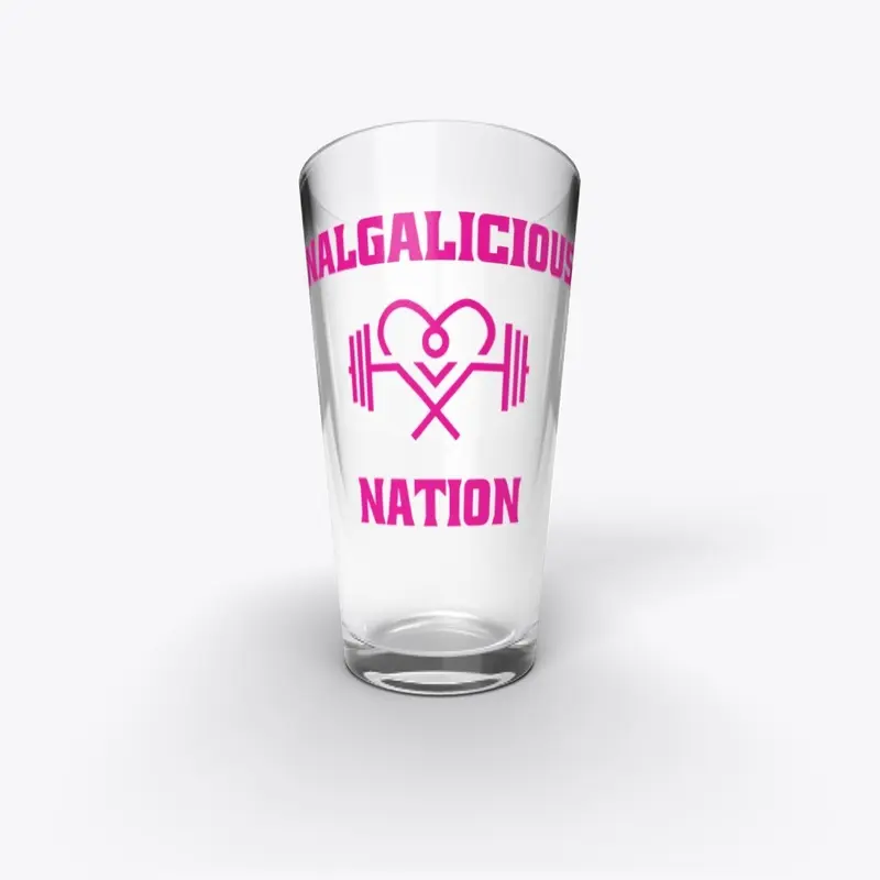 NALGALICIOUS  NATION  GLASS